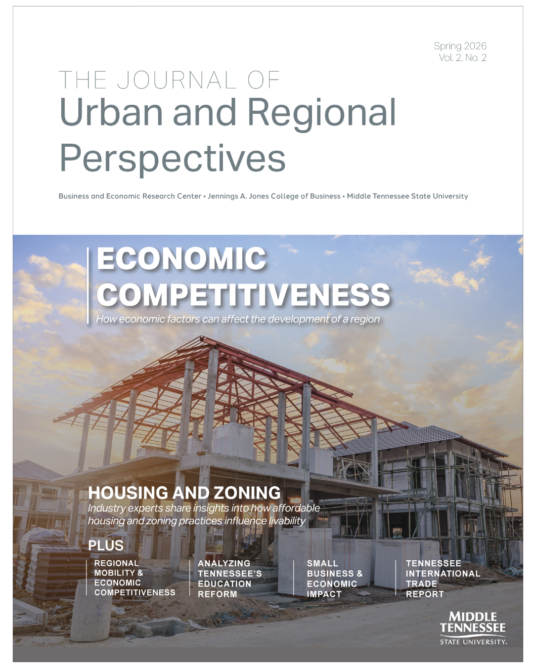 Journal of Urban and Regional Perspectives Volume 2, Issue 2