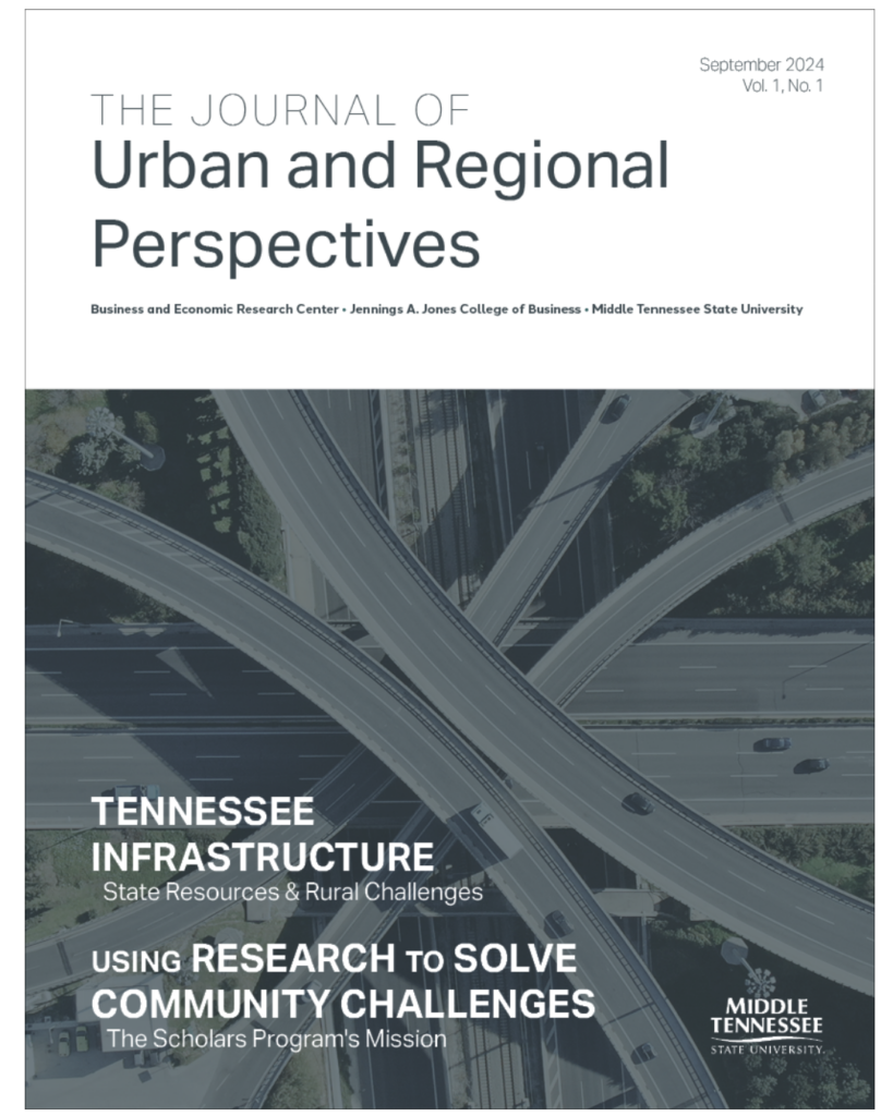 Journal of Urban and Regional Perspectives Volume 1, Issue 1